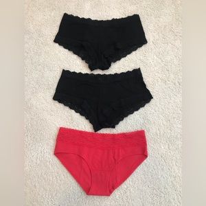 3 Piece Hipster Panty Bundle